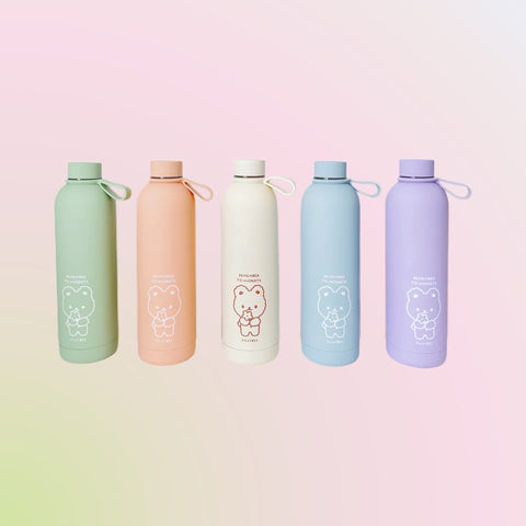 Scuffed or Dented - Cute Insulated Steel Water Bottle