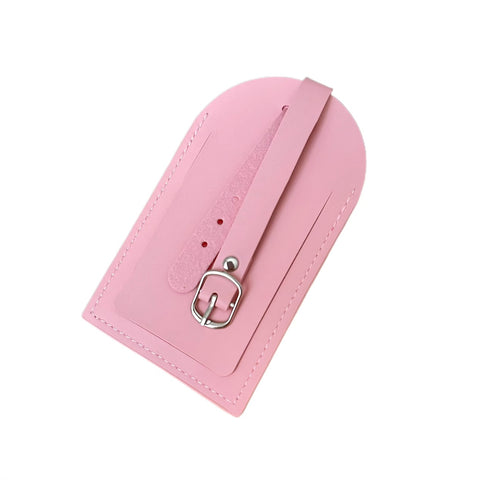 Strawberry Pink Barb Luggage Tag