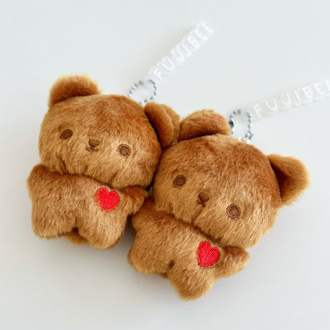 Teddy Besties Magnetic Keychain Pair