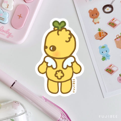 Lemon Angel Vinyl Sticker