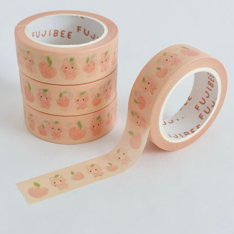 Peach Bear Washi Tape