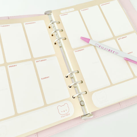 Weekly Undated Planner Pages