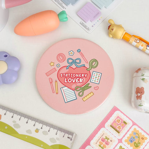 Stationery Lover Ceramic Coaster