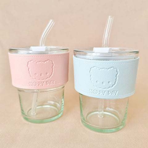 Happy Day Glass Cup