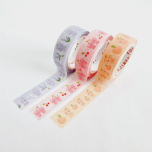 Load image into Gallery viewer, Cherry Bears Washi Tape
