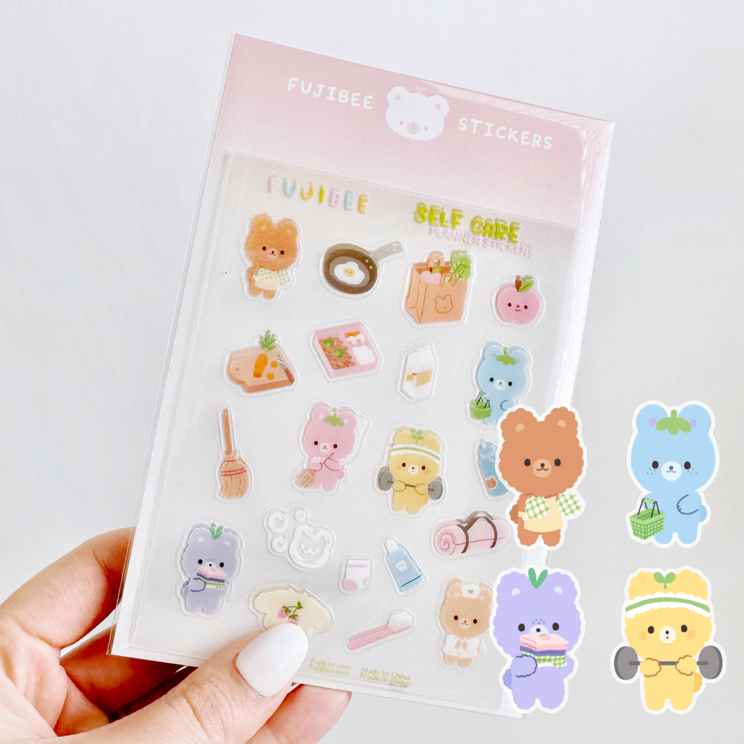 Planner Stickers Self Care Variety