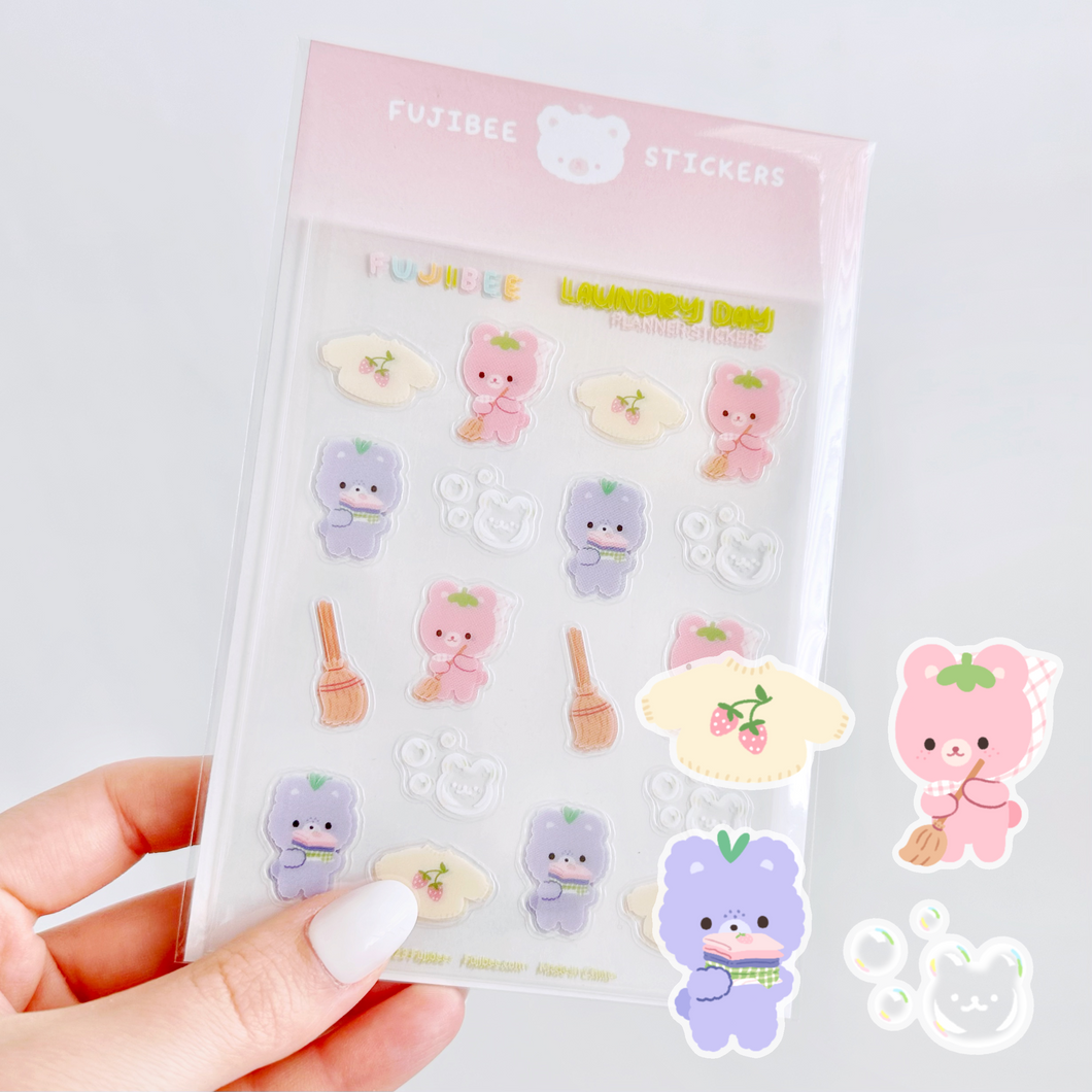 Planner Stickers Laundry Day
