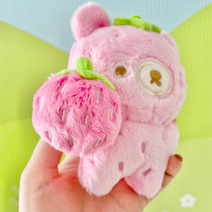 Baby Barb Strawberry Bear Plushy