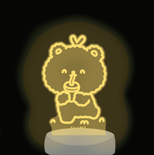 Load image into Gallery viewer, Lavender Bear Boba LED Lamp
