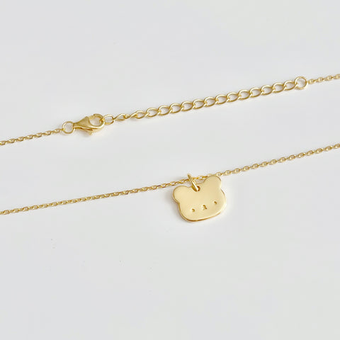 Teddy Gold Plated Necklace