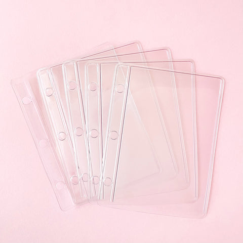 Mini Binder Clear Sleeves Fujibee Mini Binder Clear Sleeves Fujibee