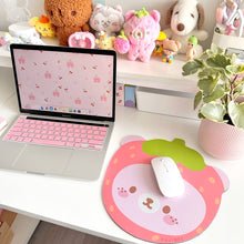Load image into Gallery viewer, Barb Strawberry Desk Mat
