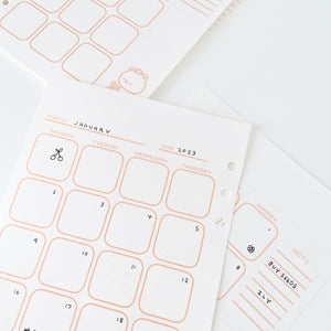 Monthly Planner Inserts