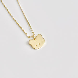 Teddy Gold Plated Necklace